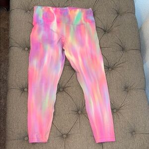 Psychedelic WunderTrain Lululemon Leggings